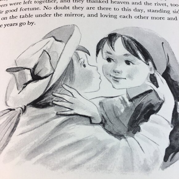 Fairy Tales Book  Hans Christian Andersens  Adapted by Eve Morel Vintage 1971 u - Picture 11 of 12